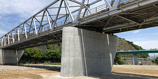 国414号大門橋橋梁耐震対策工事